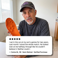 Foot-relief insoles
