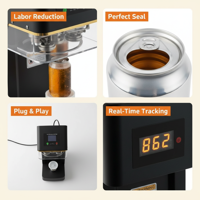 Fast Can Sealing Machine