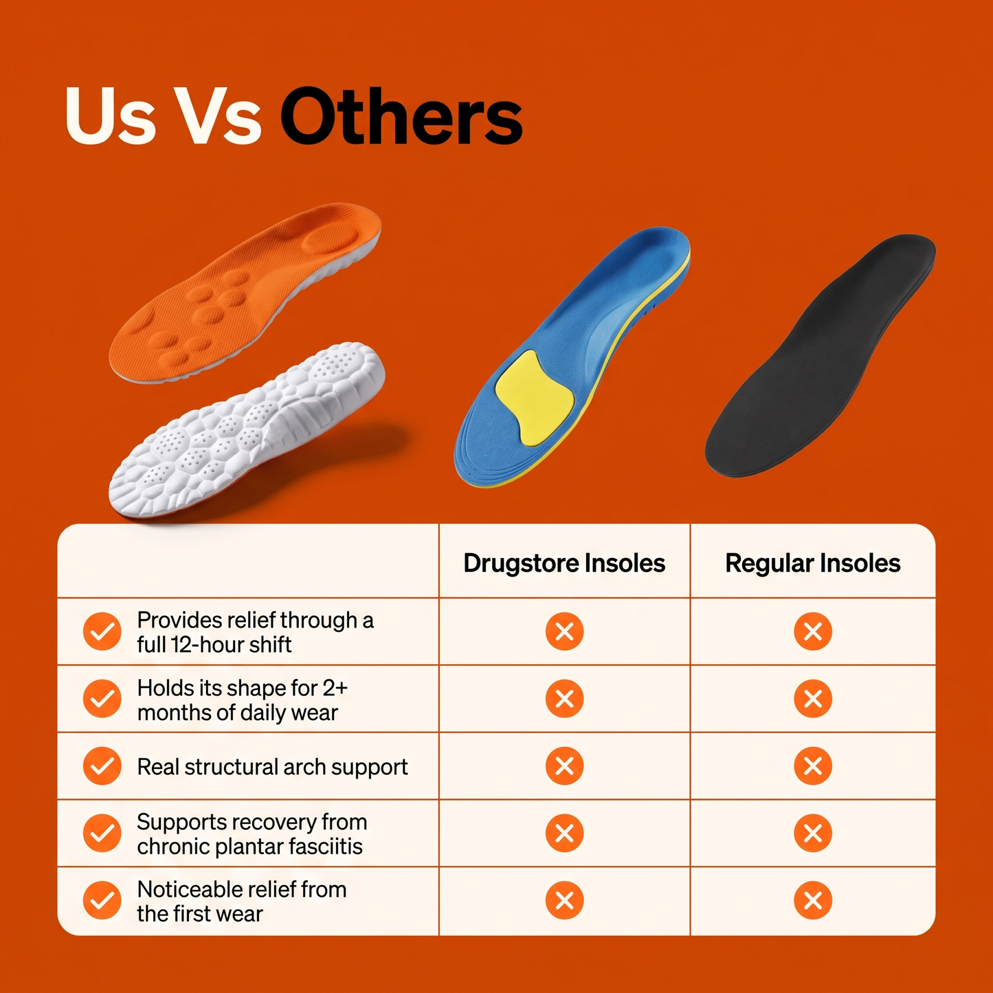 Arch-support Insoles