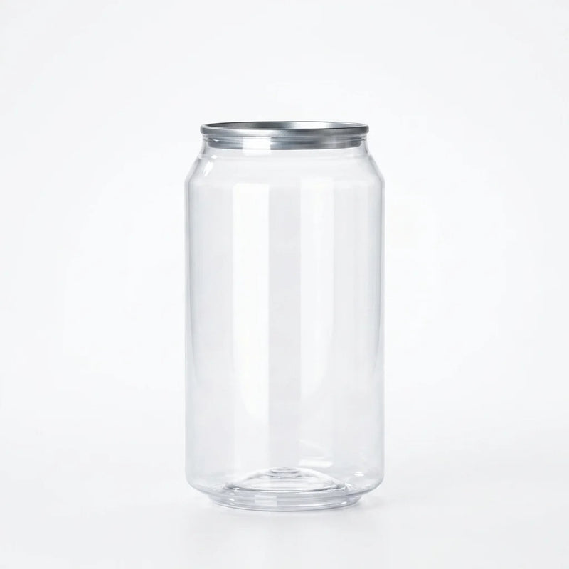 Clear PET Can (box of 200 units)